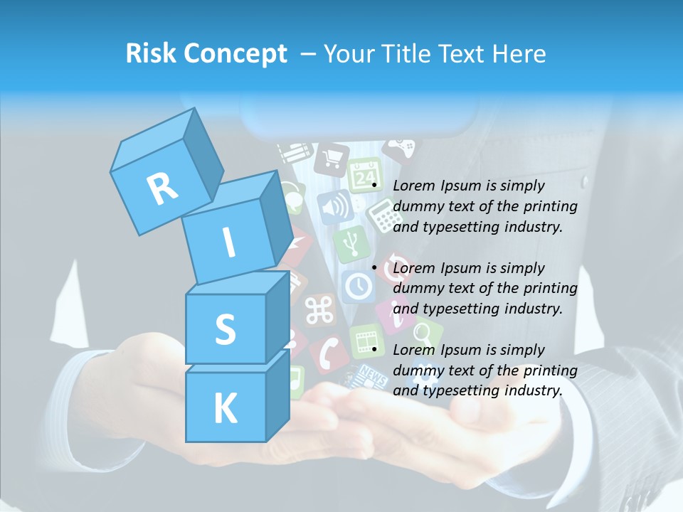 Server White Modern PowerPoint Template