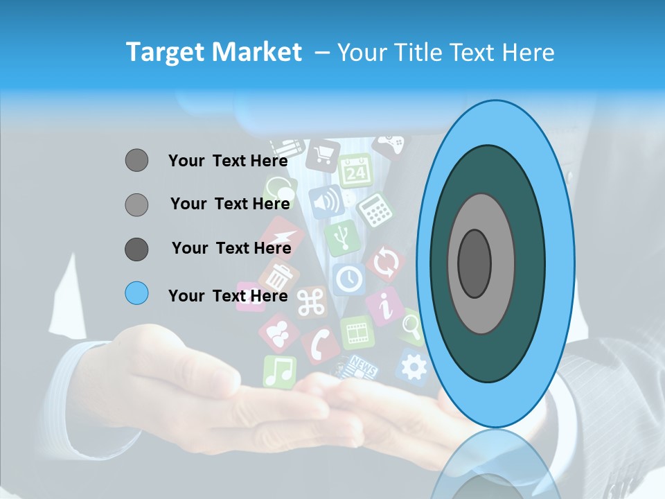 Server White Modern PowerPoint Template