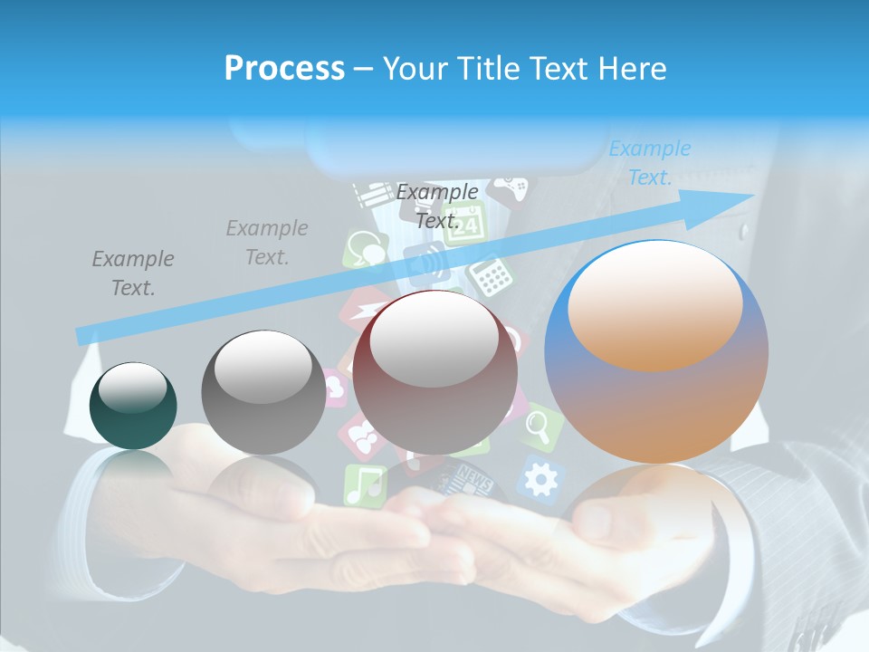 Server White Modern PowerPoint Template