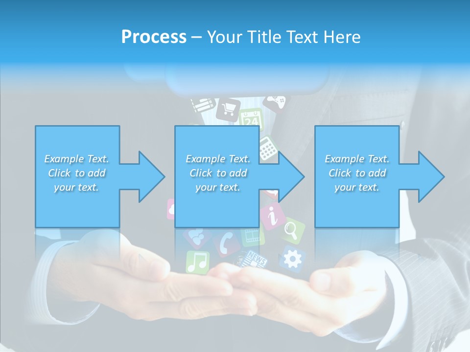 Server White Modern PowerPoint Template