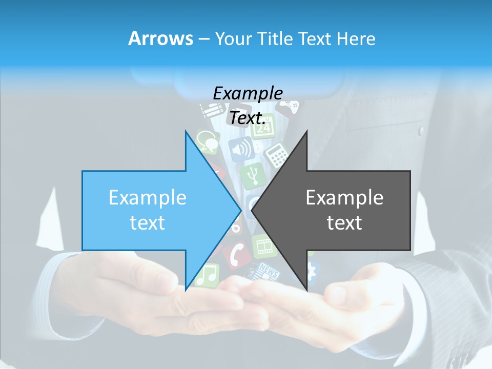 Server White Modern PowerPoint Template