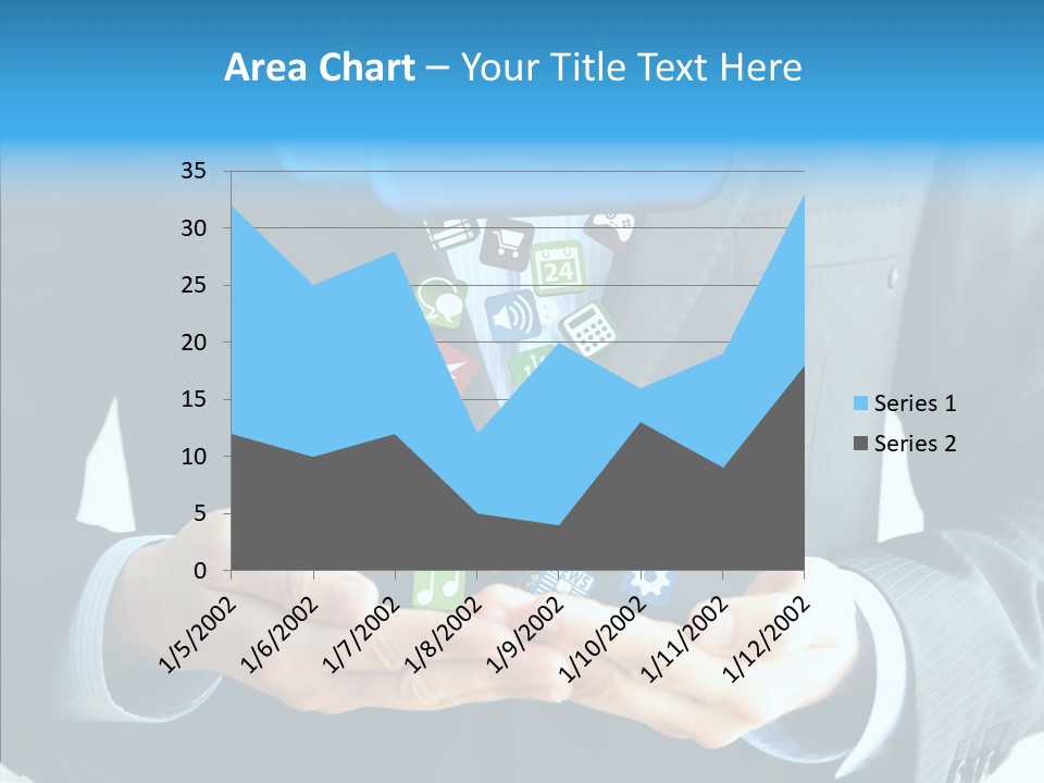 Server White Modern PowerPoint Template