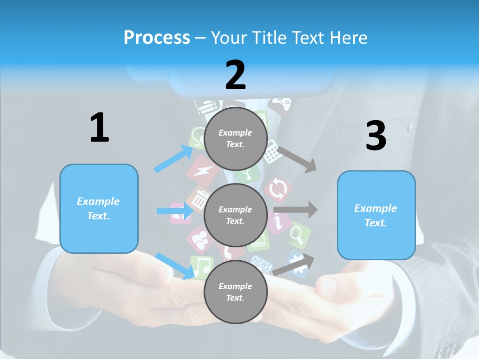Server White Modern PowerPoint Template