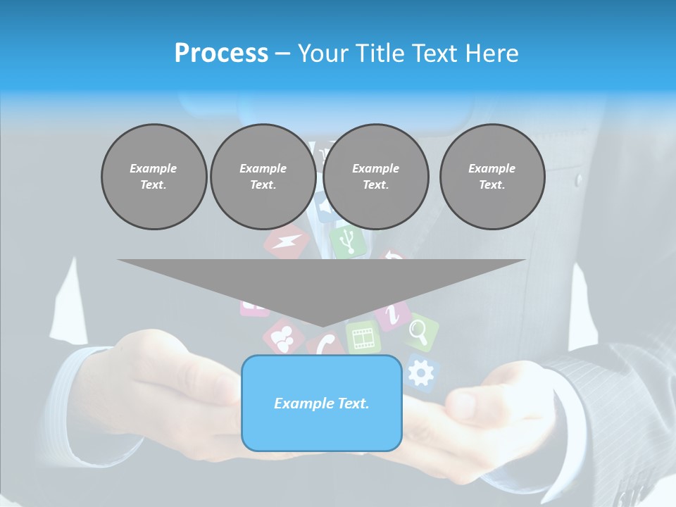Server White Modern PowerPoint Template