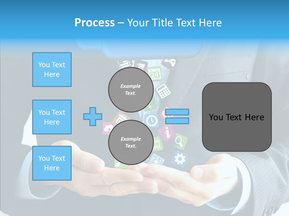 Server White Modern PowerPoint Template