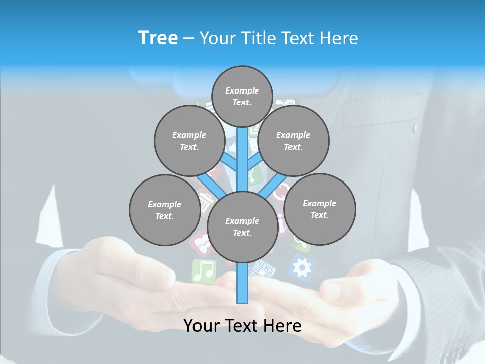 Server White Modern PowerPoint Template