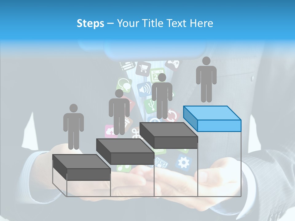Server White Modern PowerPoint Template