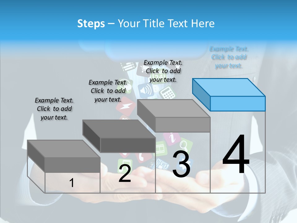 Server White Modern PowerPoint Template