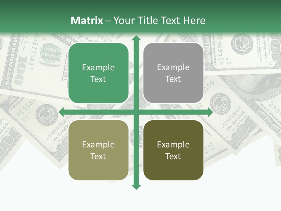 Many Bank Bill PowerPoint Template