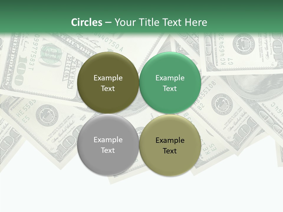 Many Bank Bill PowerPoint Template