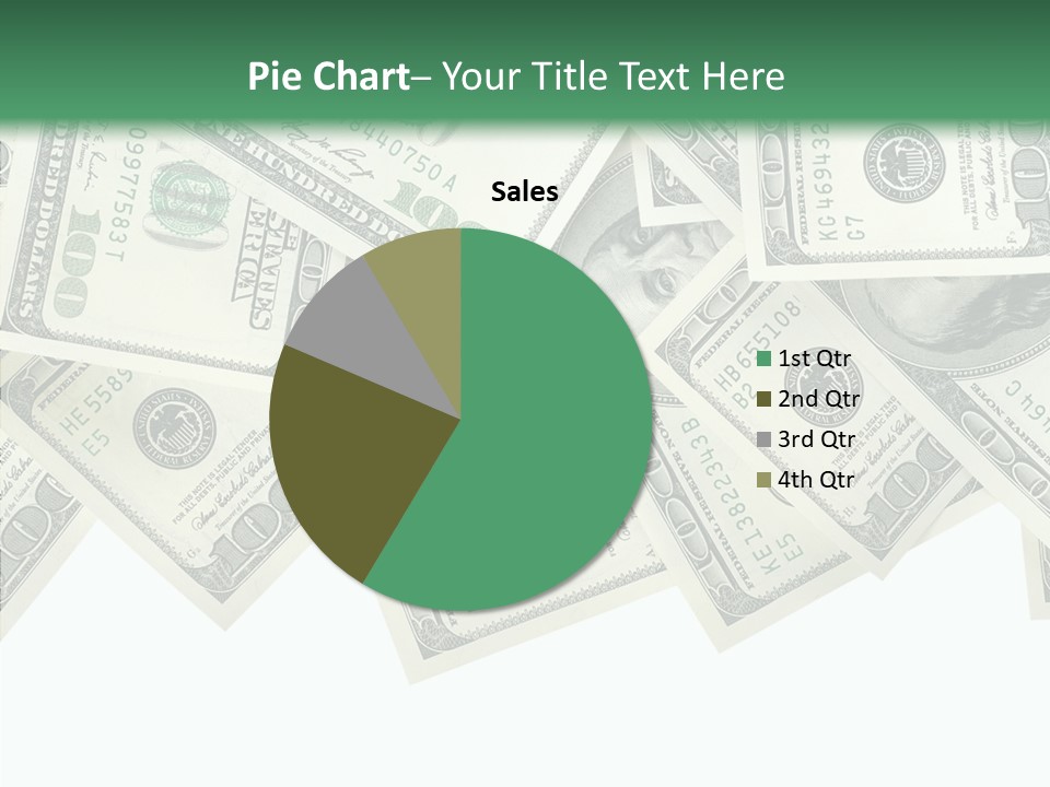 Many Bank Bill PowerPoint Template