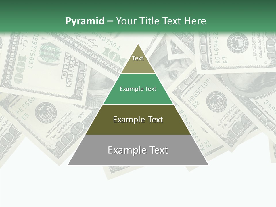 Many Bank Bill PowerPoint Template
