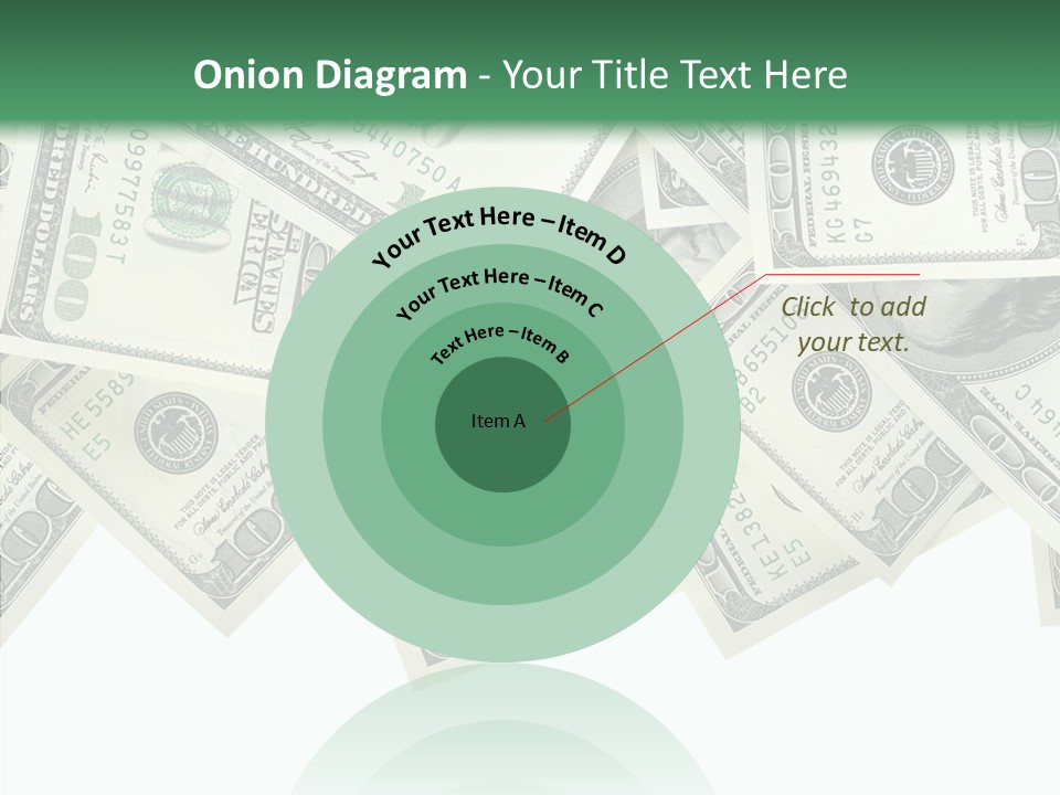 Many Bank Bill PowerPoint Template
