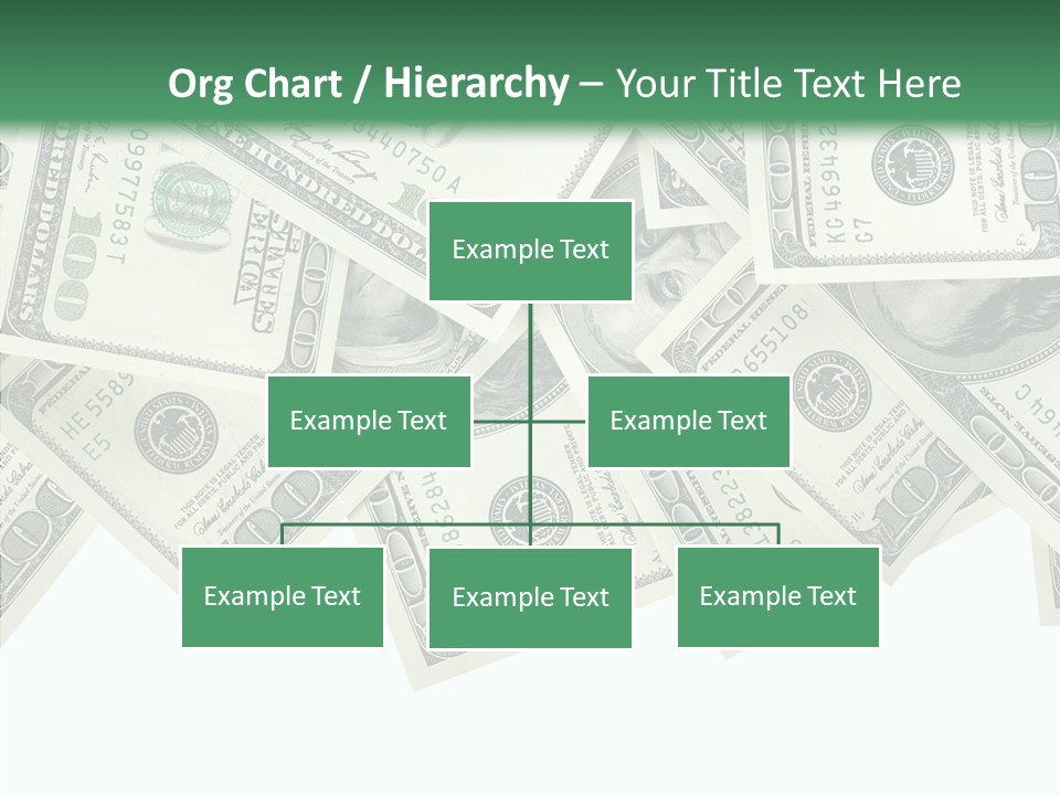 Many Bank Bill PowerPoint Template
