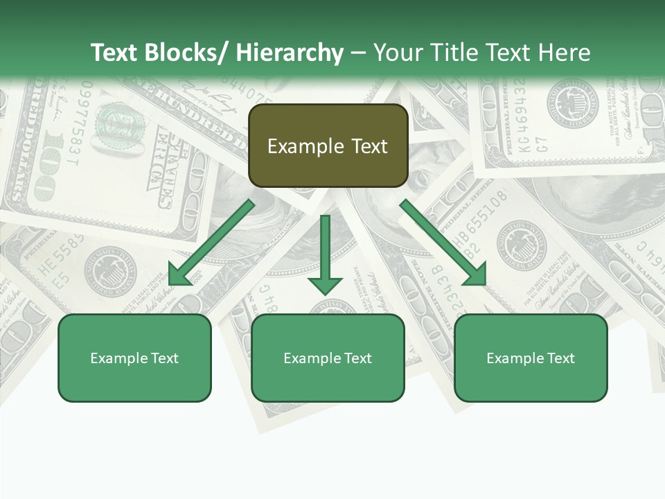 Many Bank Bill PowerPoint Template