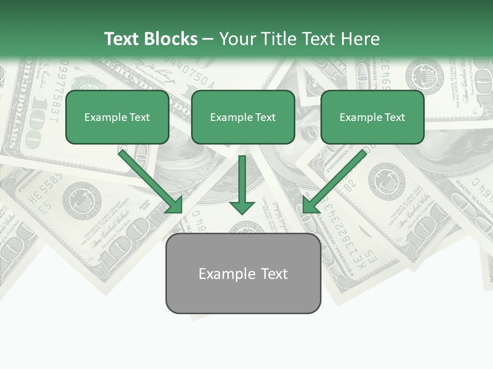 Many Bank Bill PowerPoint Template