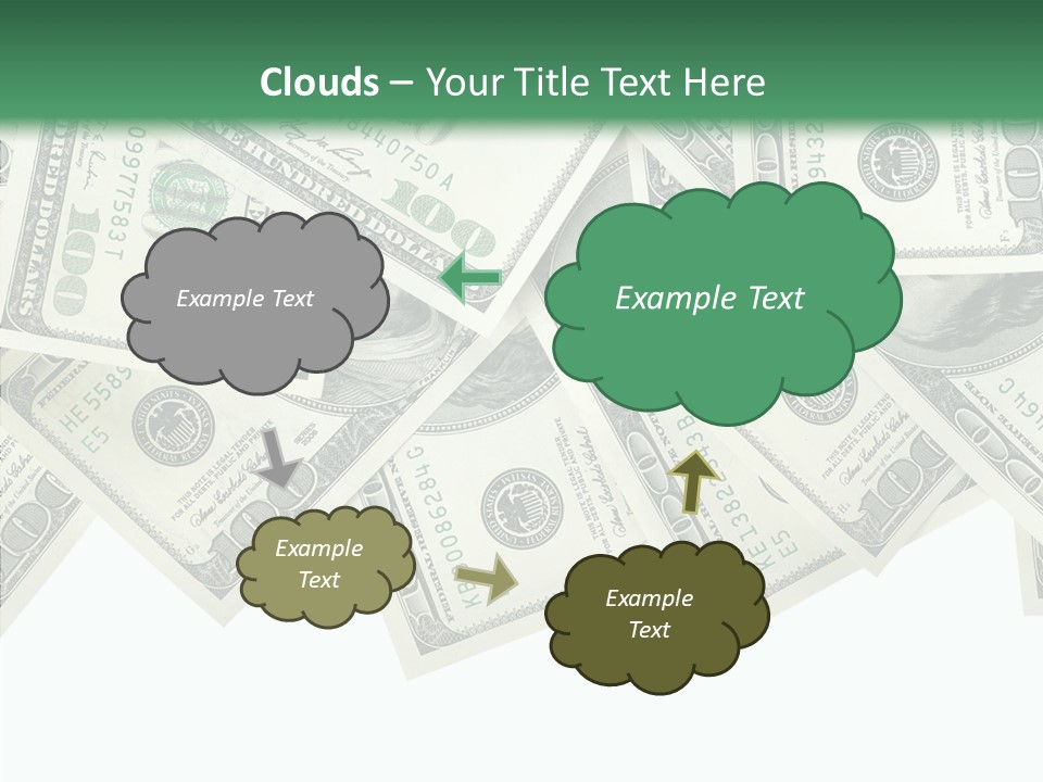 Many Bank Bill PowerPoint Template