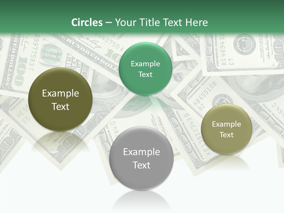 Many Bank Bill PowerPoint Template