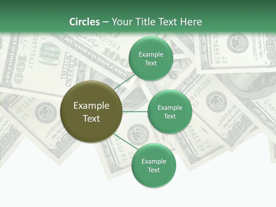Many Bank Bill PowerPoint Template