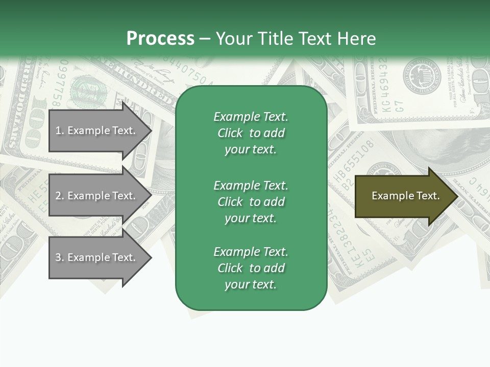 Many Bank Bill PowerPoint Template