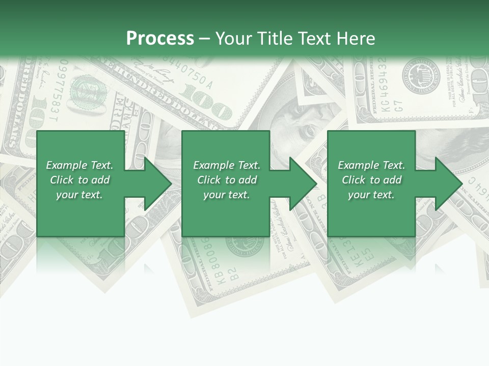 Many Bank Bill PowerPoint Template