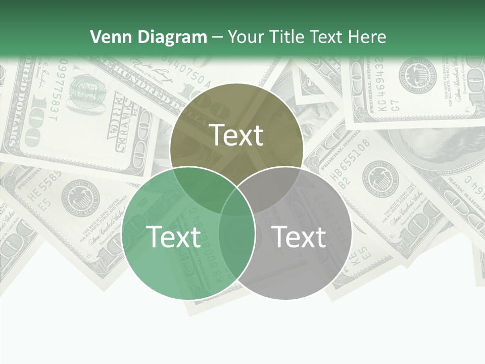 Many Bank Bill PowerPoint Template