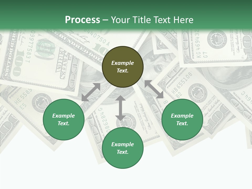 Many Bank Bill PowerPoint Template
