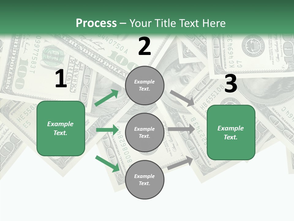 Many Bank Bill PowerPoint Template