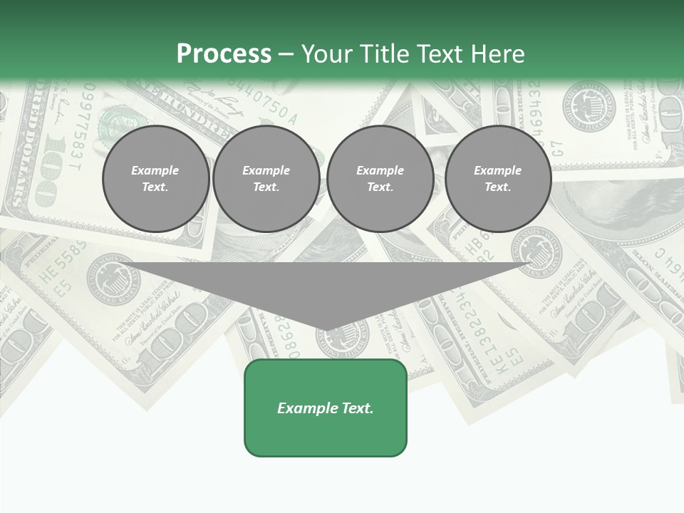 Many Bank Bill PowerPoint Template
