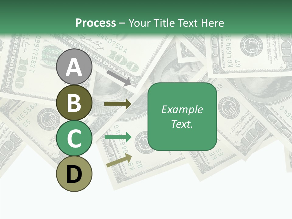 Many Bank Bill PowerPoint Template