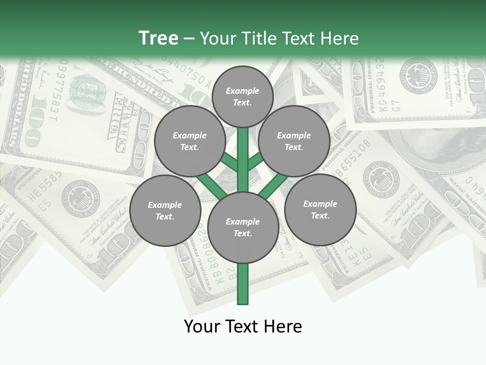 Many Bank Bill PowerPoint Template