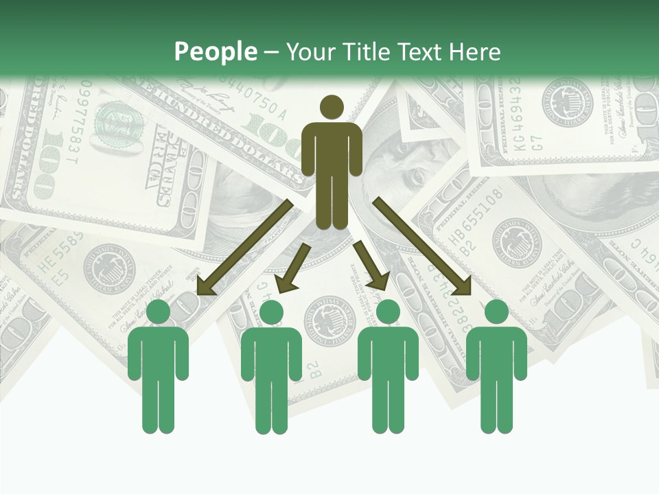 Many Bank Bill PowerPoint Template