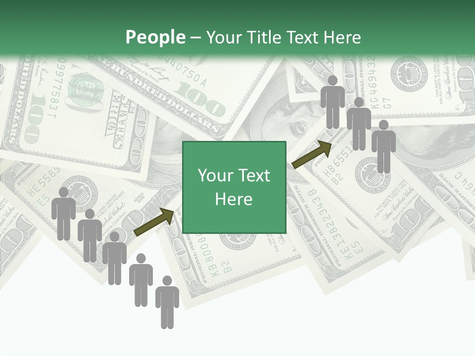 Many Bank Bill PowerPoint Template