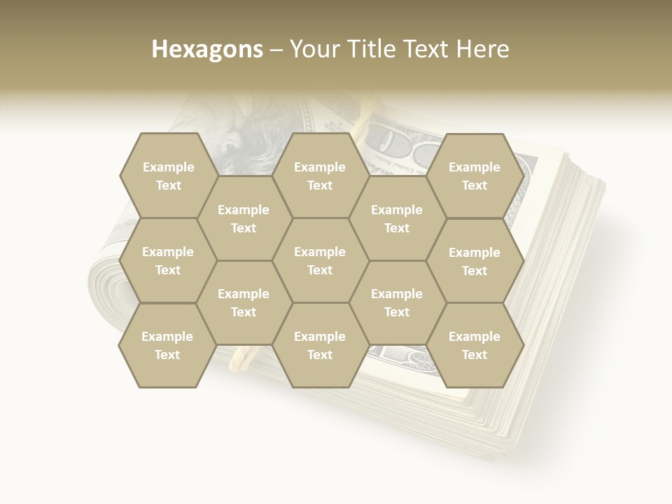 Dollar Pay Isolated PowerPoint Template