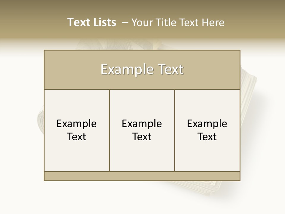 Dollar Pay Isolated PowerPoint Template
