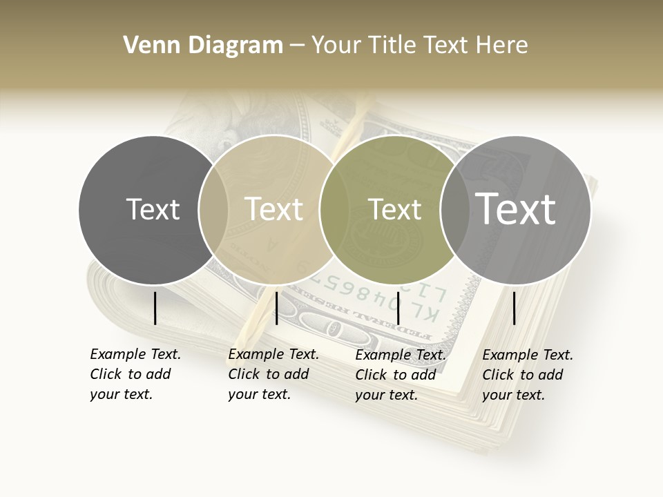 Dollar Pay Isolated PowerPoint Template
