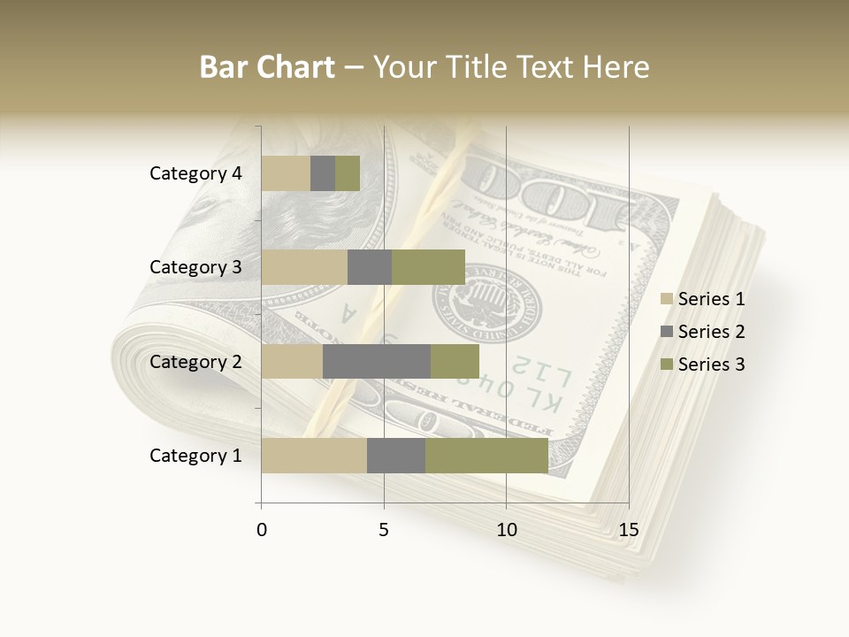 Dollar Pay Isolated PowerPoint Template