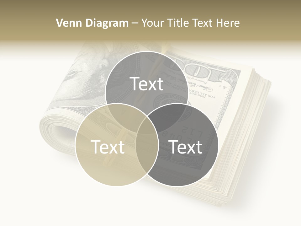 Dollar Pay Isolated PowerPoint Template