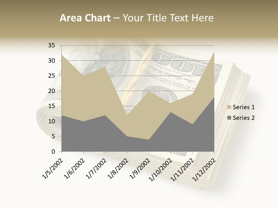 Dollar Pay Isolated PowerPoint Template