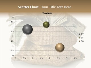 Pile Closeup Currency PowerPoint Template