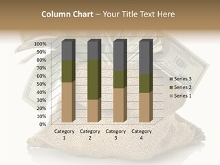 Pile Closeup Currency PowerPoint Template