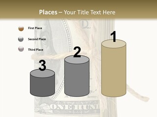 Objects Tightened Cash PowerPoint Template
