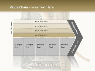 Objects Tightened Cash PowerPoint Template