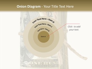 Objects Tightened Cash PowerPoint Template