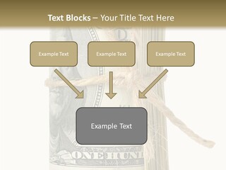 Objects Tightened Cash PowerPoint Template
