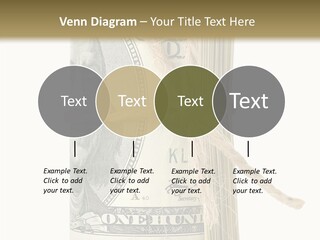 Objects Tightened Cash PowerPoint Template