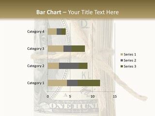 Objects Tightened Cash PowerPoint Template