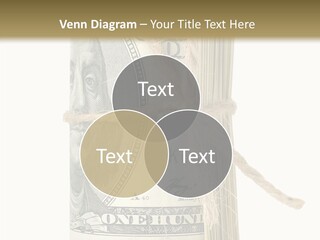 Objects Tightened Cash PowerPoint Template