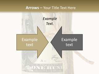 Objects Tightened Cash PowerPoint Template