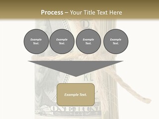 Objects Tightened Cash PowerPoint Template